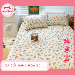 ga gối hang hoa 3d