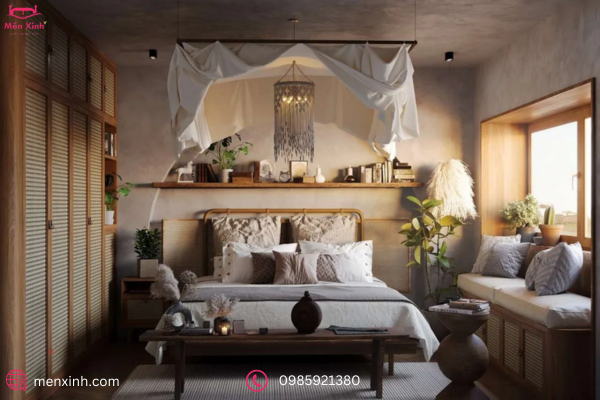 Mở rộng trải nghiệm với không gian ngủ vintage hoàn hảo