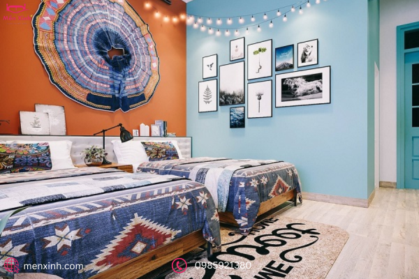 5 lợi ích nổi bật khi dùng ga gối cotton cho homestay